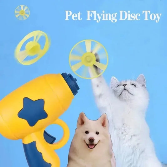 PETNEST™ Interactive Flying Disc Cat Toy