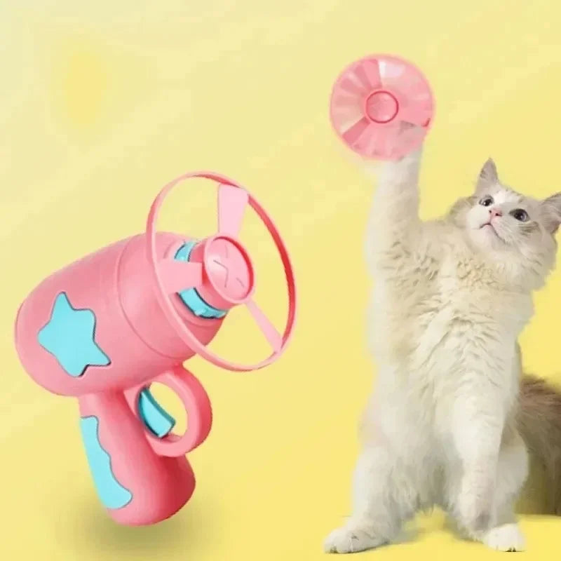 PETNEST™ Interactive Flying Disc Cat Toy