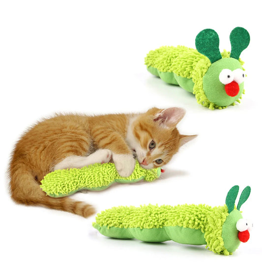 PETNEST™ Caterpillar Catnip & Silvervine Cat Toy