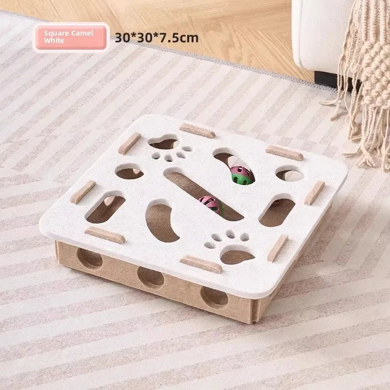 PETNEST™ Felt Puzzle Box Cat Toy