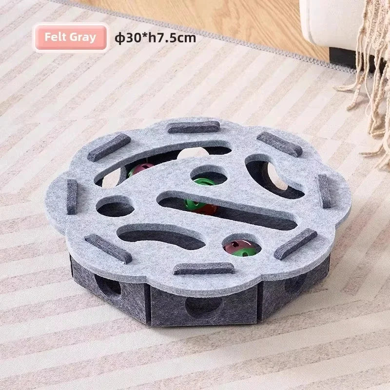 PETNEST™ Felt Puzzle Box Cat Toy