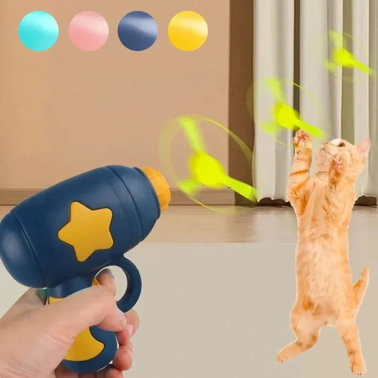 PETNEST™ Interactive Flying Disc Cat Toy
